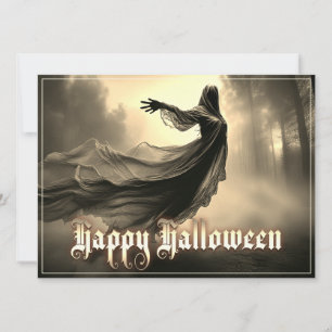 Schwarzer Geist in Höllscape - Halloween