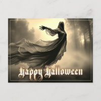 Schwarzer Geist in Höllscape - Halloween