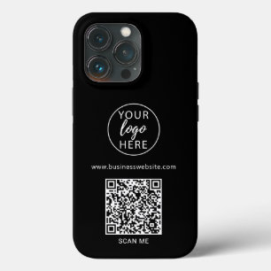 Schwarzer Geschäfts-QR-Code  Case-Mate iPhone Hülle