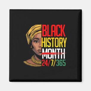 Schwarzer Geschichtsmonat 247365 Afrikanischer Mel Magnet