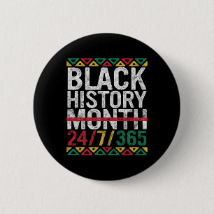 Schwarzer Geschichtsmonat 247365 Geschenk Stolz Af Button