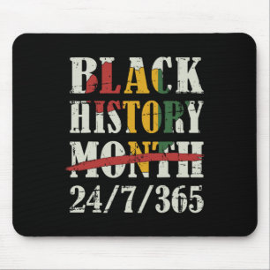 Schwarzer Geschichtsmonat 247365 Mit Afrikanischer Mousepad