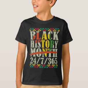 Schwarzer Geschichtsmonat 247365 Mit Afrikanischer T-Shirt