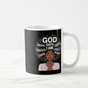 Schwarzer Geschichtsmonat Afro Afroamerikaner Mela Kaffeetasse
