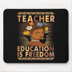 Schwarzer Geschichtsmonat Bildung Ist Freiheit Sch Mousepad