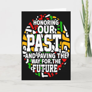 Schwarzer Geschichtsmonat, der unsere Vergangenhei Karte