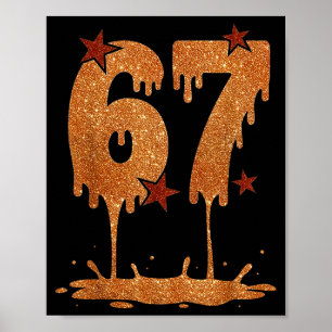 Schwarzer Geschichtsmonat Dripping 67 Cool Meme 6 Poster