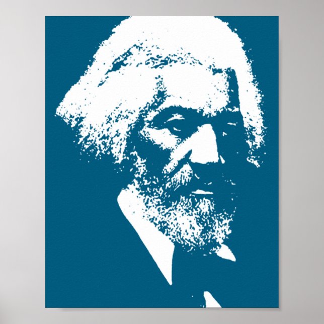 Schwarzer-Geschichtsmonat Erick Dougl Silhouette T Poster (Vorne)