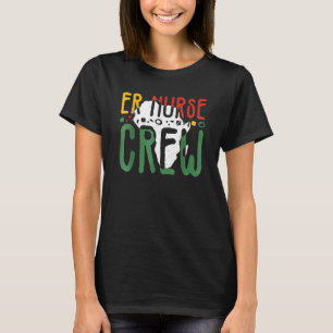 Schwarzer Geschichtsmonat Notaufnahme-Pflegeperson T-Shirt