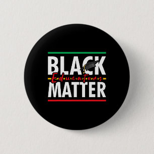 Schwarzer Geschichtsmonat Schwarze Pädagogen Probl Button