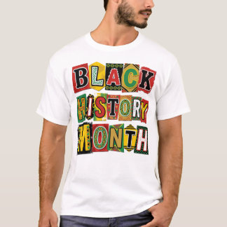 Schwarzer-Geschichtsmonat-Shirt – Stolz Kultur Fei T-Shirt