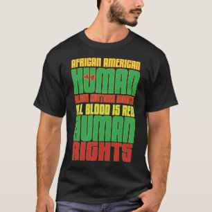 Schwarzer Geschichtsmonat T-Shirt