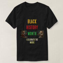 Schwarzer-Geschichtsmonat-T-Shirt T-Shirt