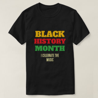 Schwarzer-Geschichtsmonat-T-Shirt T-Shirt