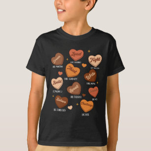 Schwarzer Geschichtsmonat Träume wie Martin Afrika T-Shirt