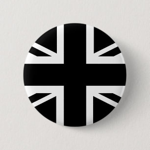 Schwarzer Gewerkschafts-Jack-britische (BRITISCHE) Button