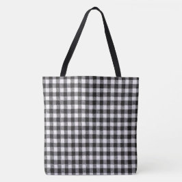 Schwarzer Gingham