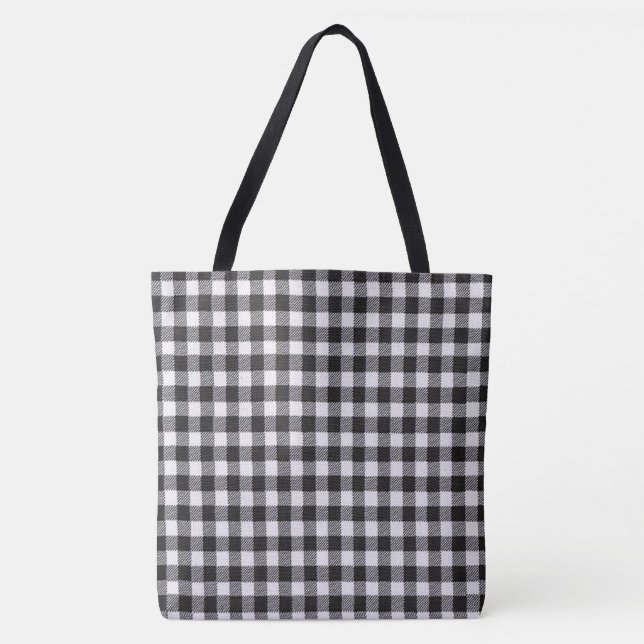 Schwarzer Gingham (Vorderseite)