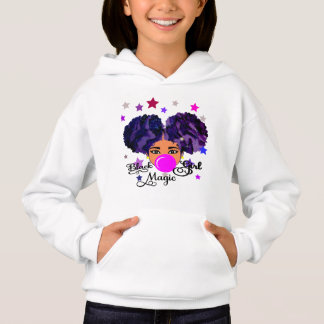 Schwarzer Girl Magic Winter Hoodie