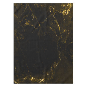 Schwarzer Goldmarmor Tischdecke