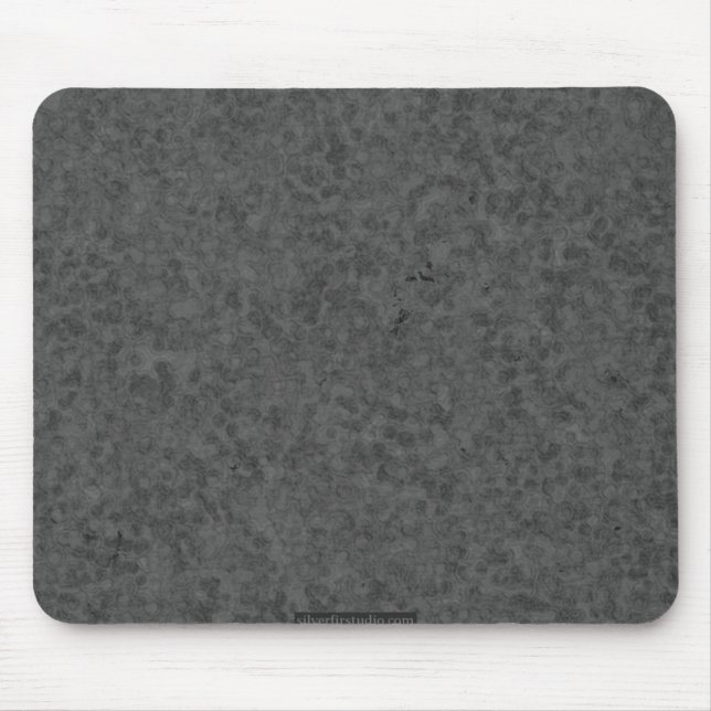 Schwarzer Granit Mousepad (Vorne)
