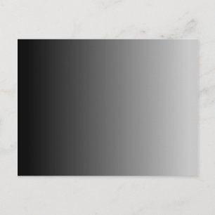 Schwarzer grauer Ombre-Hintergrund Postkarte