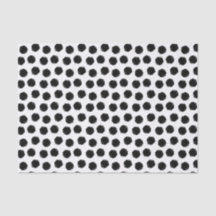 Schwarzer Grunge Polka Dot Papier