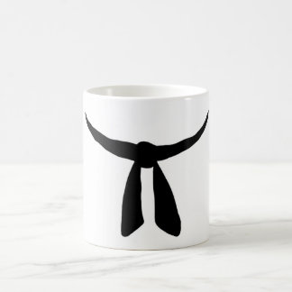 Schwarzer Gurt-Party Tasse