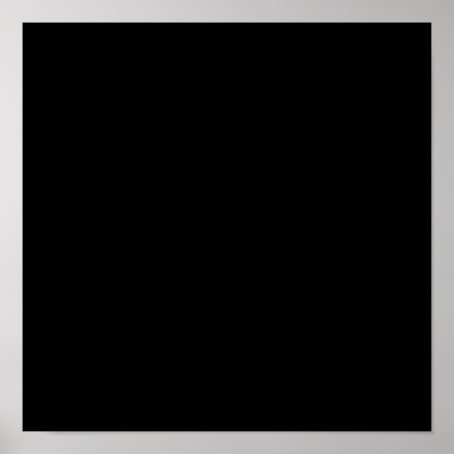 Schwarzer Hintergrund Poster (Vorne)