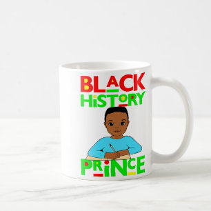 Schwarzer Historienprinz Melanin Junge Sohn Bruh B Kaffeetasse