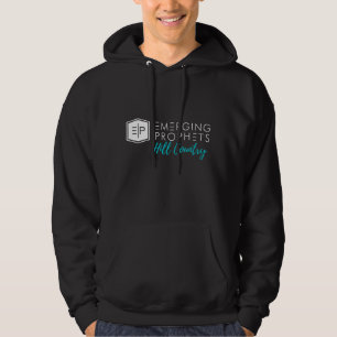 Schwarzer Hoodie mit Tasche