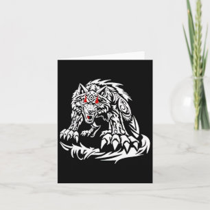 Schwarzer Jacob Fatu Wolf Karte