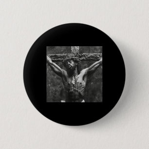 Schwarzer Jesus, Christentum, Kirche, Christus, Je Button