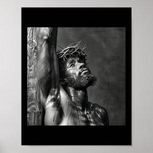 Schwarzer Jesus, Christentum, Kirche, Christus, Je Poster