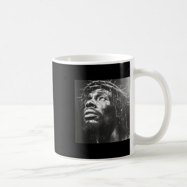 Schwarzer Jesus, Christus, Kirche, Christus, Jesus Kaffeetasse (Rechts)