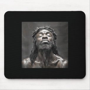 Schwarzer Jesus, Christus, Kirche, Christus, Jesus Mousepad