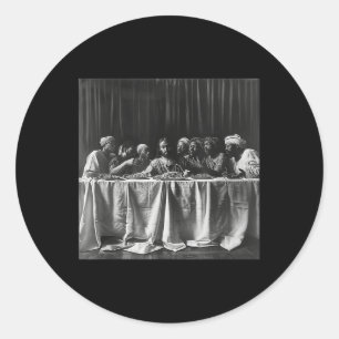 Schwarzer Jesus, Letztes Opfer, Jesus 6 Runder Aufkleber