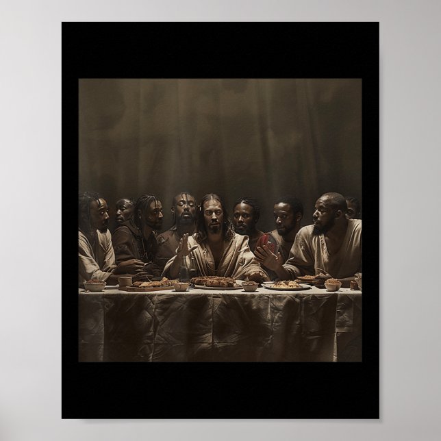 Schwarzer Jesus, Letztes Opfer, Jesus _8 Poster (Vorne)