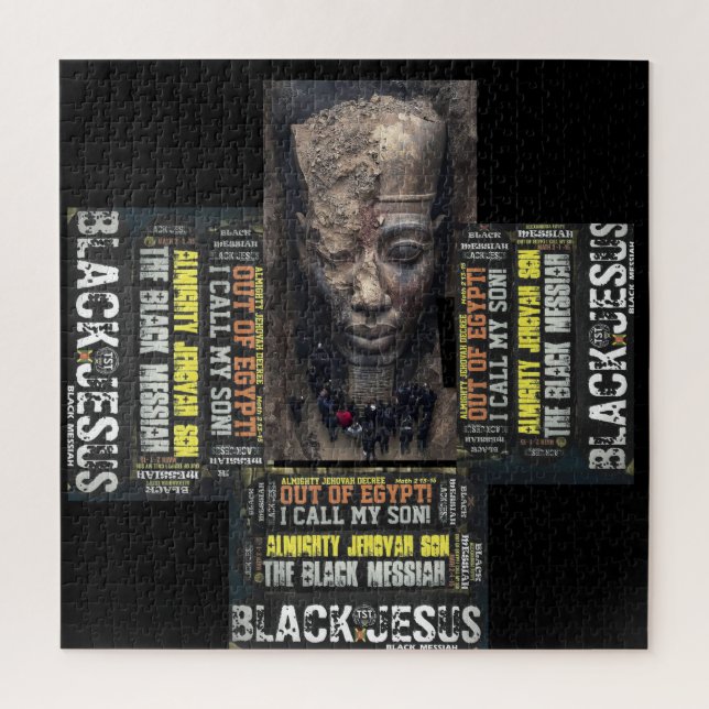 SCHWARZER JESUS  Puzzle (Vertikal)