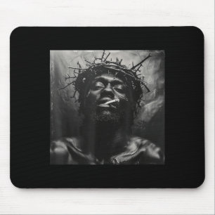Schwarzer Jesus raucht, Christentum, Kirche, Chris Mousepad