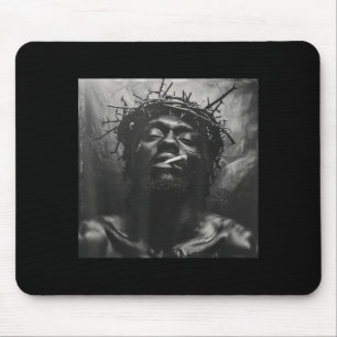 Schwarzer Jesus raucht, Christentum, Kirche, Chris Mousepad