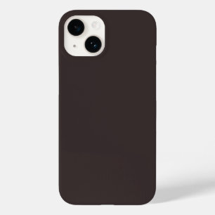 Schwarzer Kaffee (Vollfarbe) Case-Mate iPhone 14 Hülle