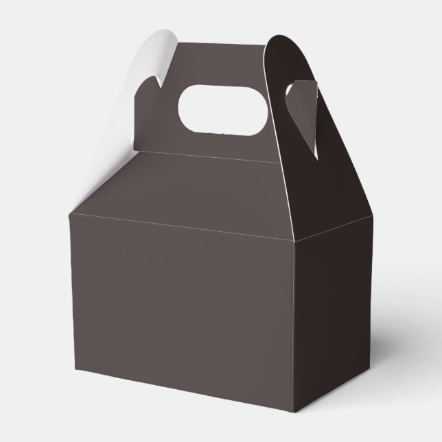 Schwarzer Kaffee (Vollfarbe) Geschenkschachtel (Vorderseite)