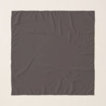 Schwarzer Kaffee (Vollfarbe) Schal<br><div class="desc">Schwarzer Kaffee (Vollfarbe)</div>