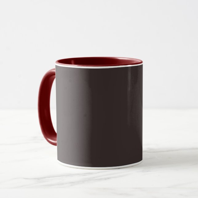 Schwarzer Kaffee (Vollfarbe) Tasse (Vorderseite Links)