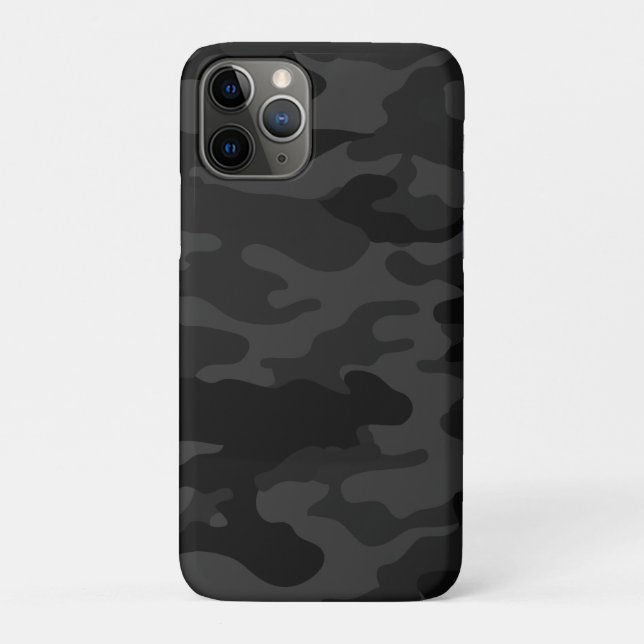 Schwarzer Kamm Case-Mate iPhone Hülle (Rückseite)