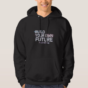 Schwarzer Kapuzenpullover Hoodie