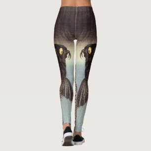 Schwarzer Karpfen Leggings