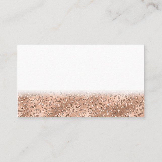 Schwarzer Käse Leopard Hautfarbe Muster Tier Treuekarte (Vorderseite)