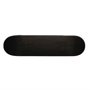 Schwarzer Kohlenstoff-Faser-Druck Skateboard